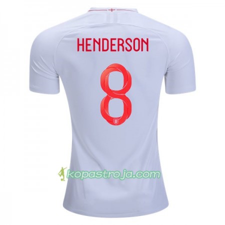 Billiga Fotbollströjor England Henderson 8 VM 2018 Hemma tröja